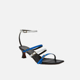Naomi Sandals Matisse Blue & White Soft Front