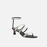 Naomi Sandals White Soft Front