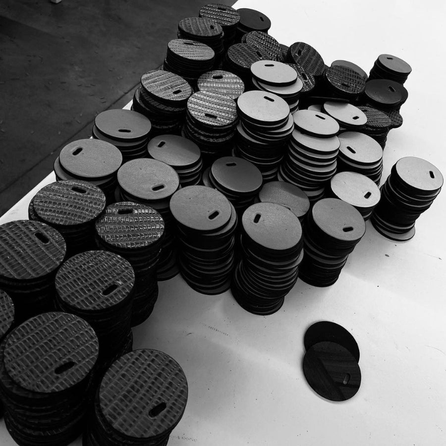 Picture of manufacturing process of Manu Atelier products
