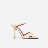 Almond Toe Sandals Vanilla Soft Side