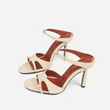 Almond Toe Sandals Vanilla Soft Side 2