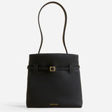 Mini Tote Du Jour Calf Skin Leather Black