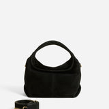 Mini Gala Suede Leather Black