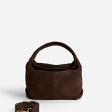 Mini Gala Suede Deep Brown