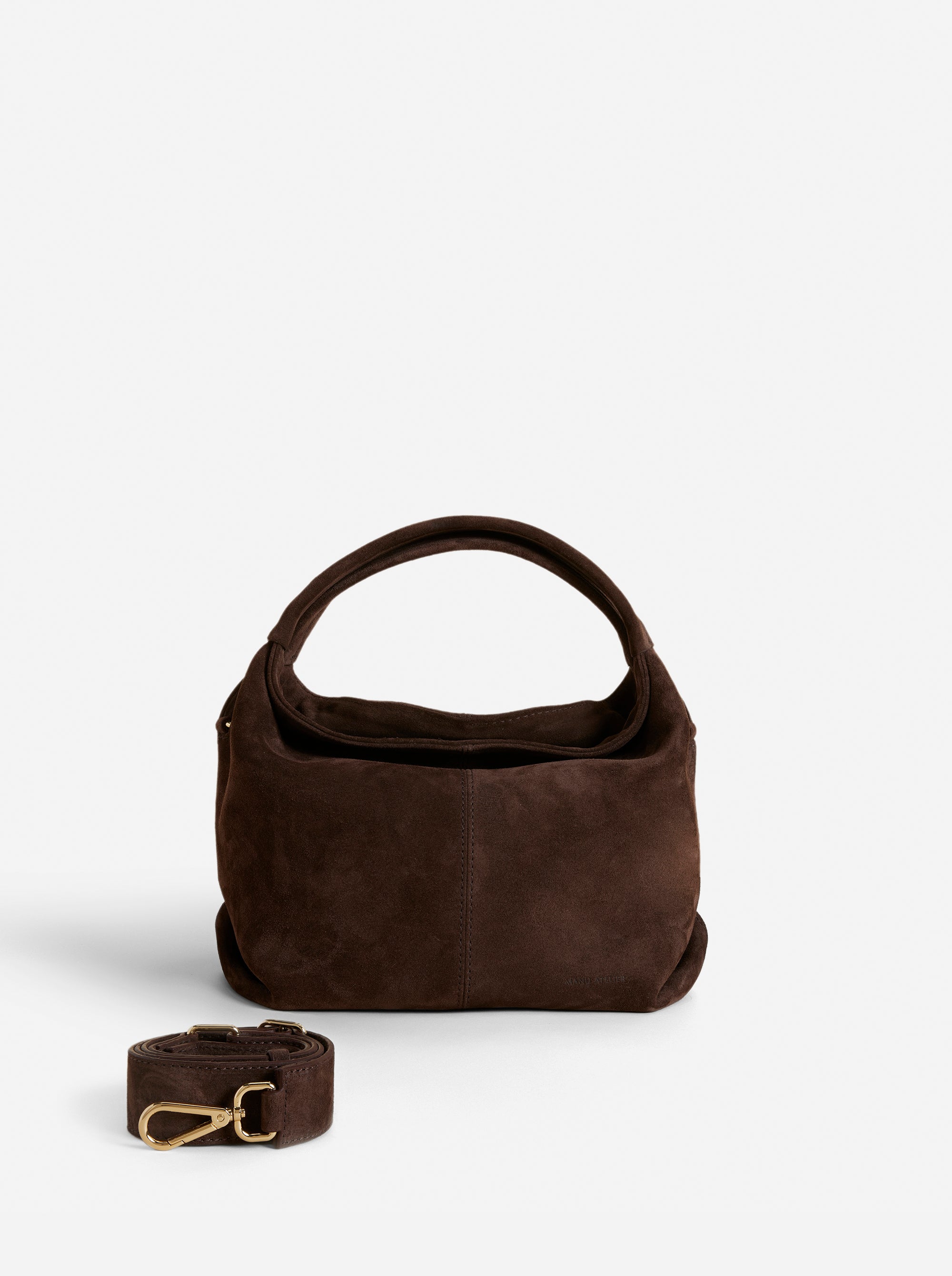 Mini Gala Suede Deep Brown