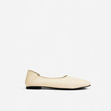 Manu Ballet Flats Vanilla Side