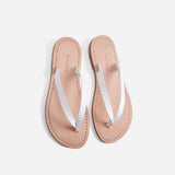 Manu Flip-Flops White Soft Front