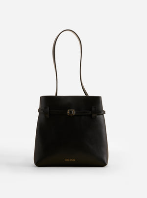 Mini Tote du Jour Black Soft