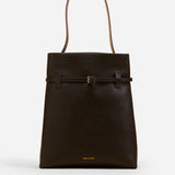 Tote du Jour Bitter Brown Front