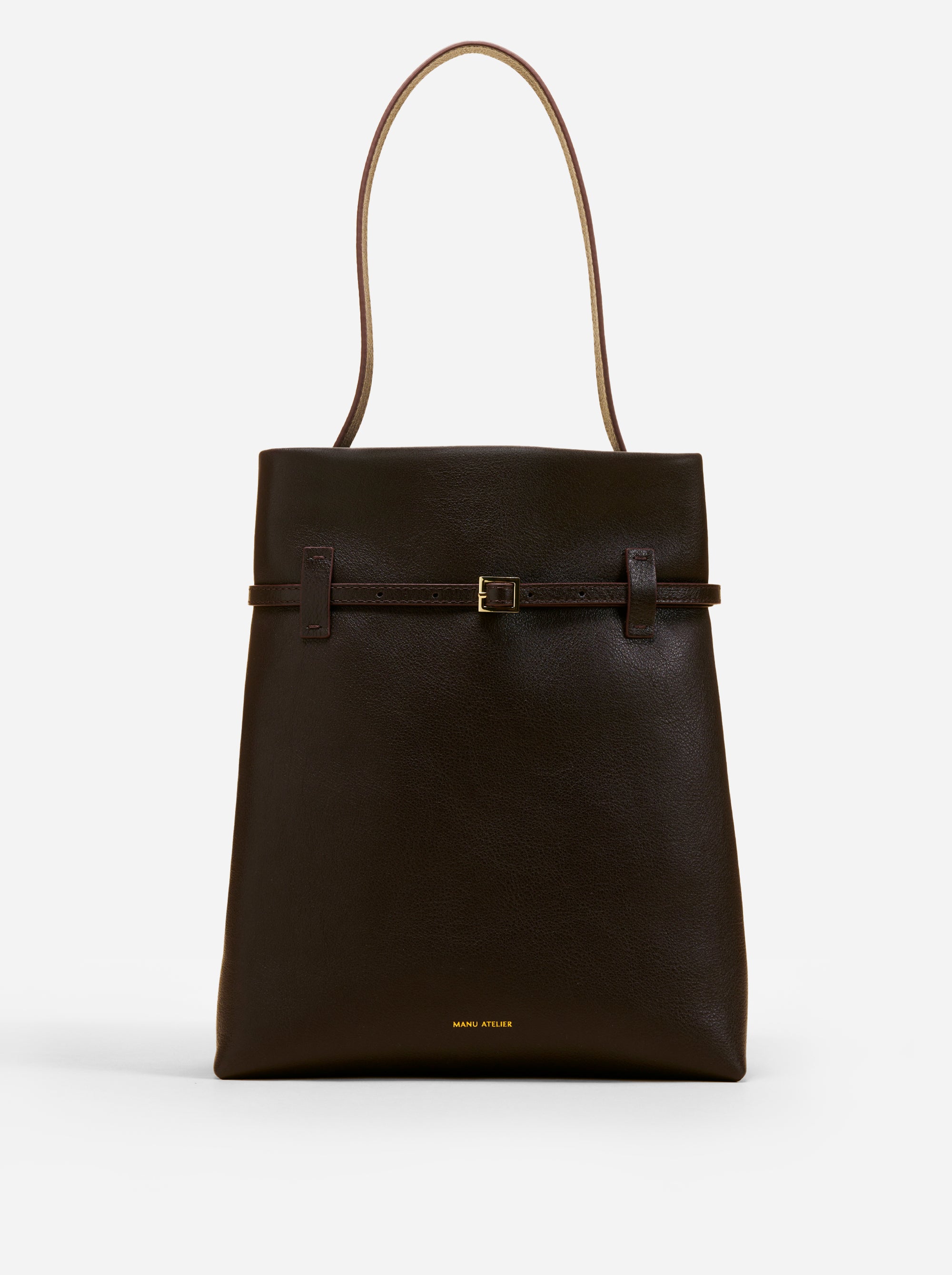 Tote du Jour Bitter Brown Front