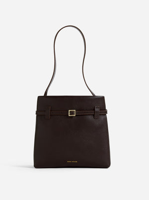 Mini Tote du Jour Bitter Brown