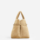 Le Cambon 35 Cachemiere Suede Butter Yellow Bag Side