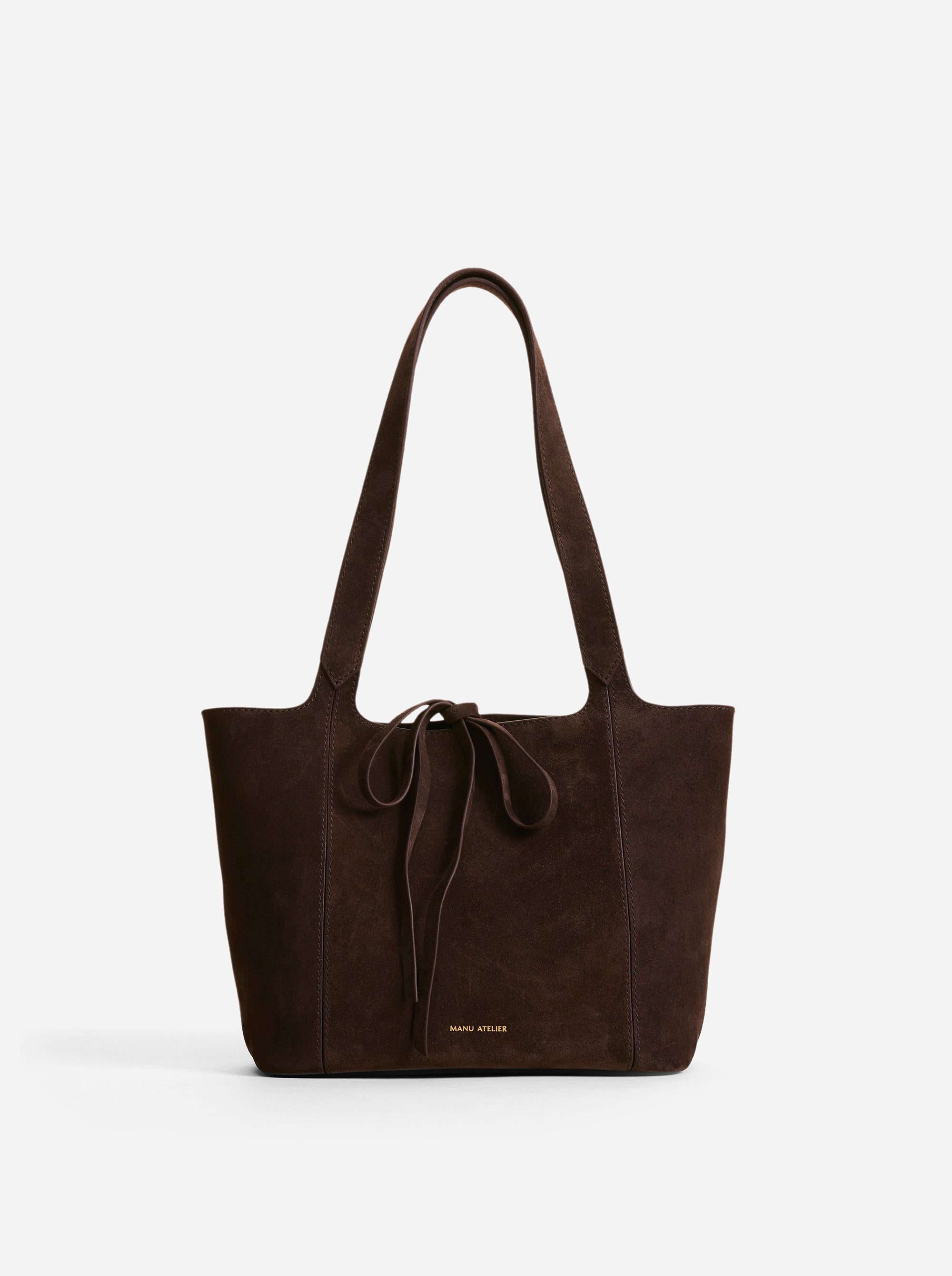 L'Escale Deep Brown Suede Front