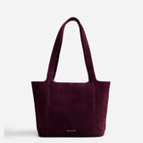 L'escale Merlot Suede Front