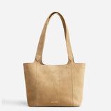 L'Escale Cachemiere Suede Butter Yellow Bag Back