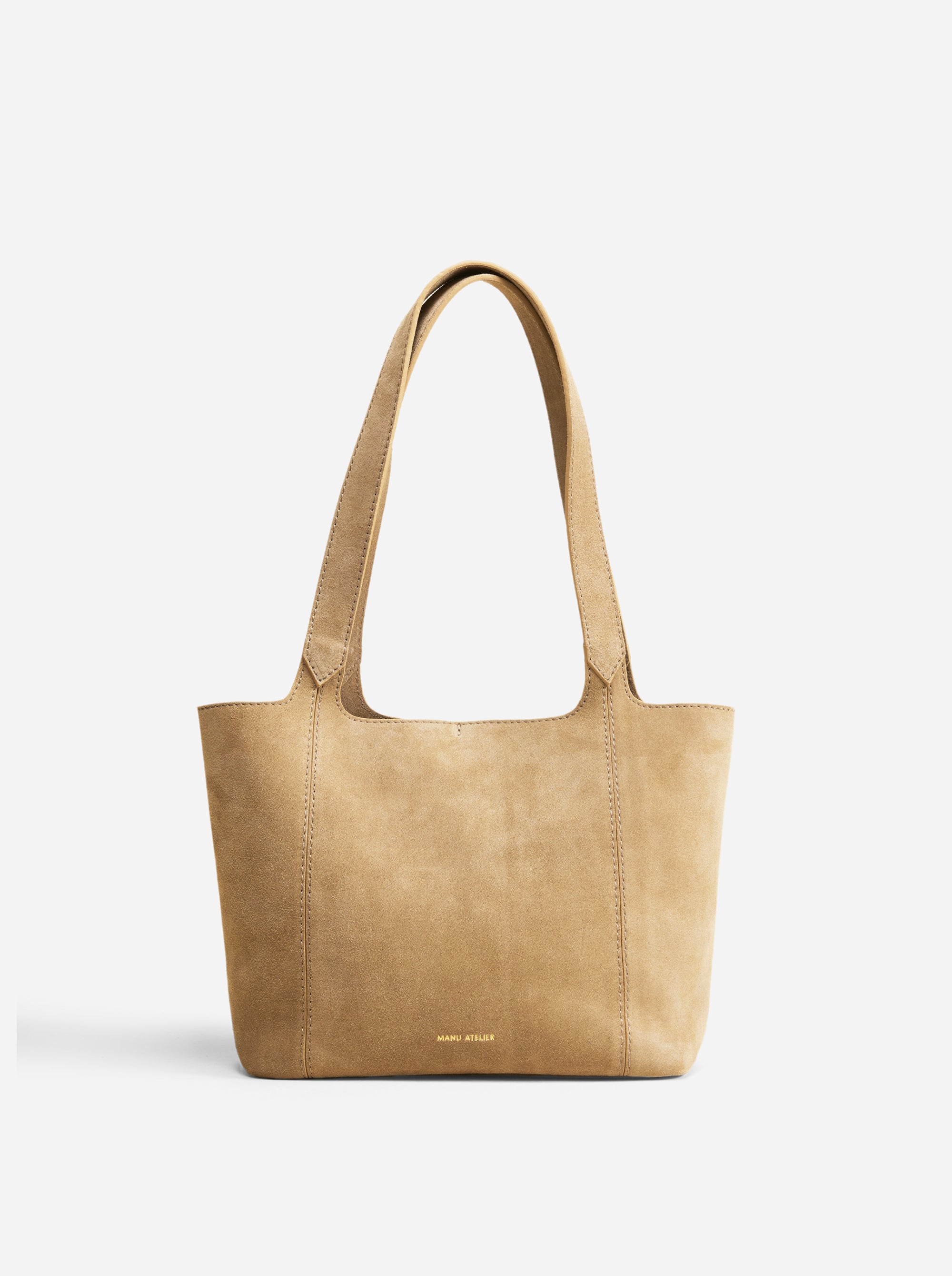 L'Escale Cachemiere Suede Butter Yellow Bag Back
