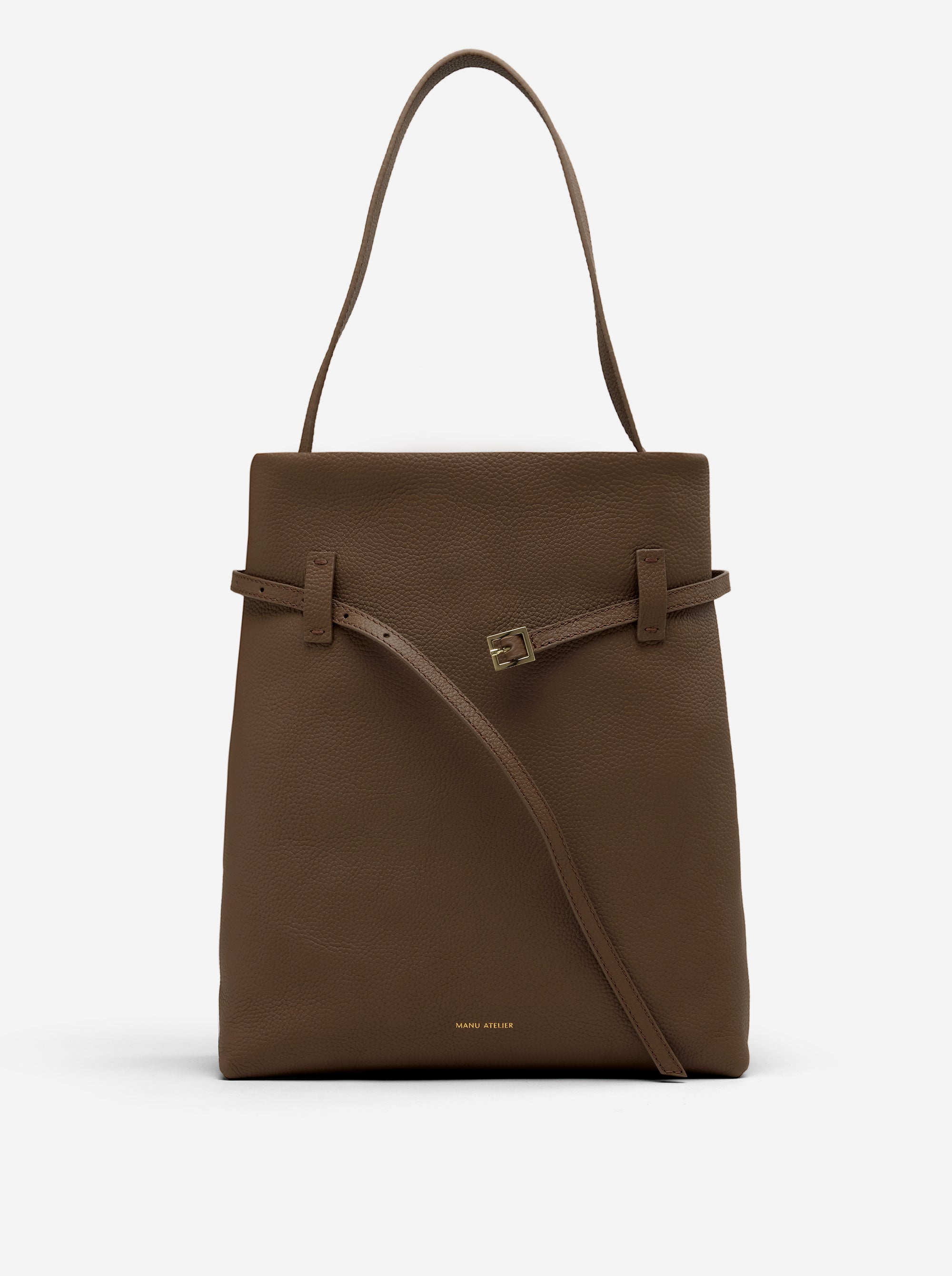 Tote du Jour Mocha Mousse Front Open