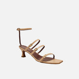 Naomi Sandals Vanilla Soft Front