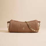 Cylinder Calf Skin Leather Etoupe