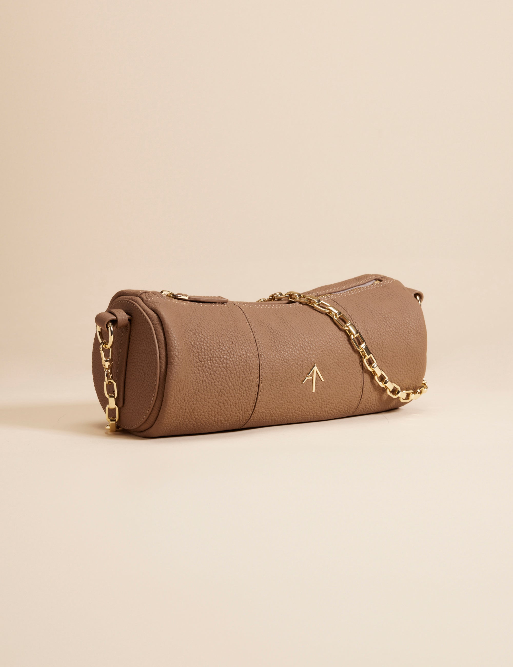 Cylinder Calf Skin Leather Etoupe 2 