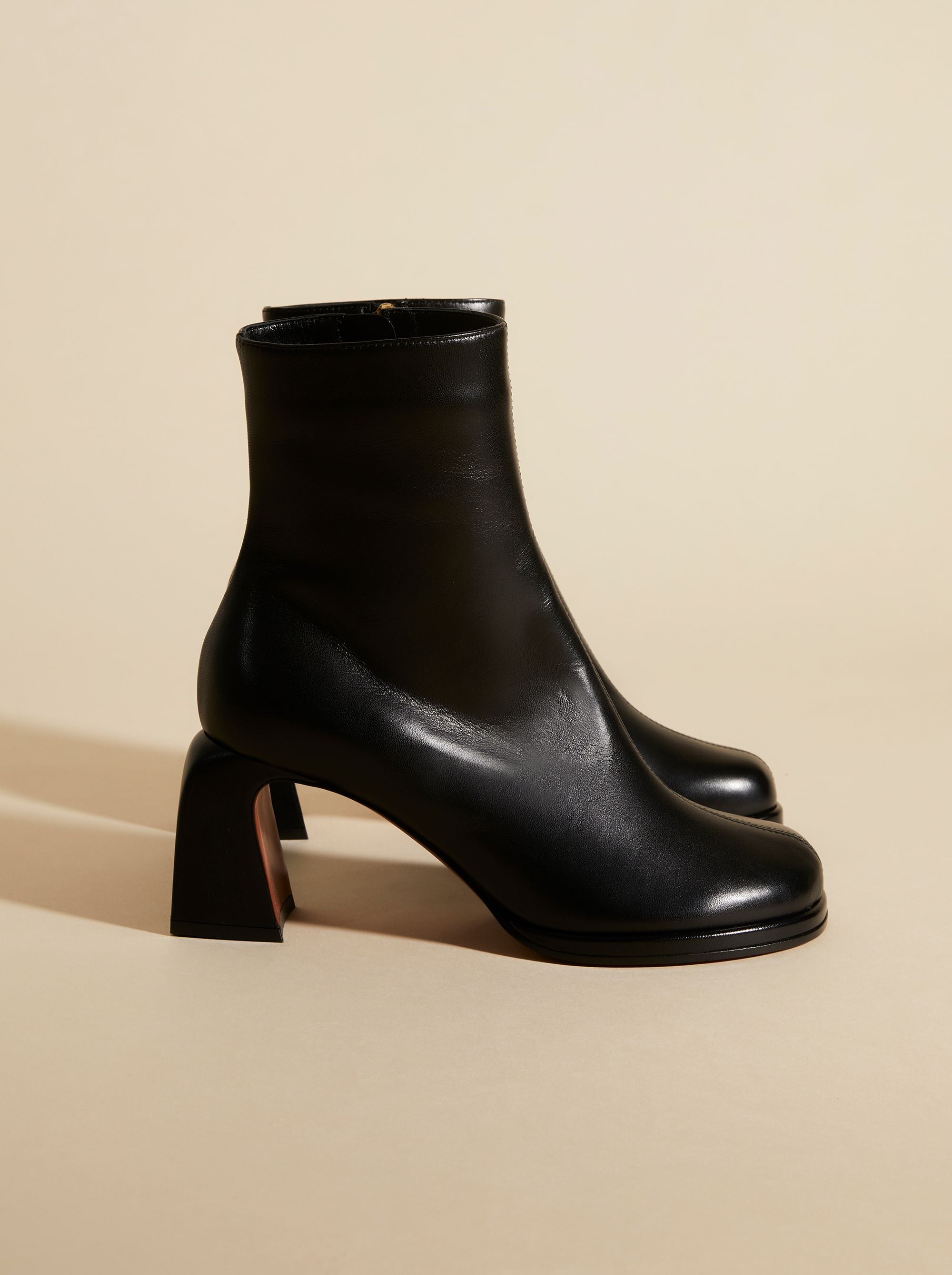 Chae Ankle Boots Black Soft by Manu Atelier