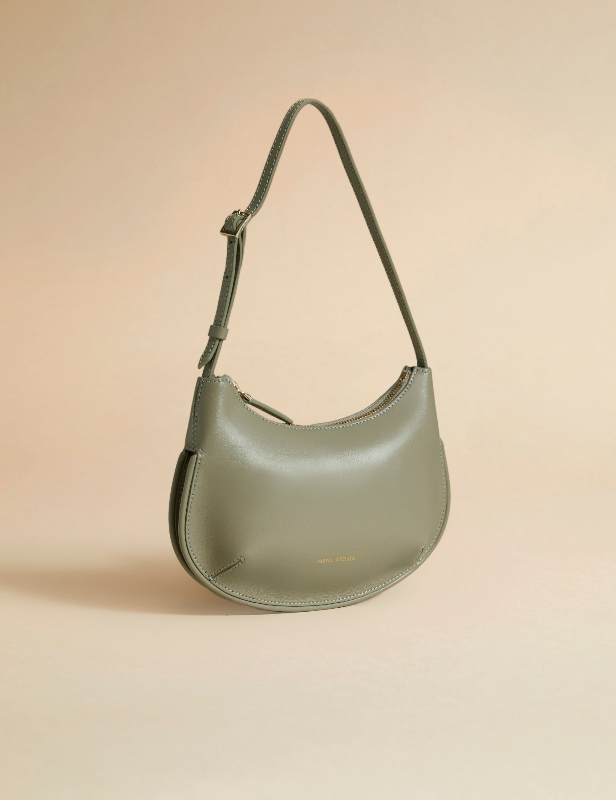 Ilda Soft Calf Leather Sage Side