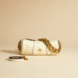XX Mini Cylinder Soft Calf Leather Vanilla 