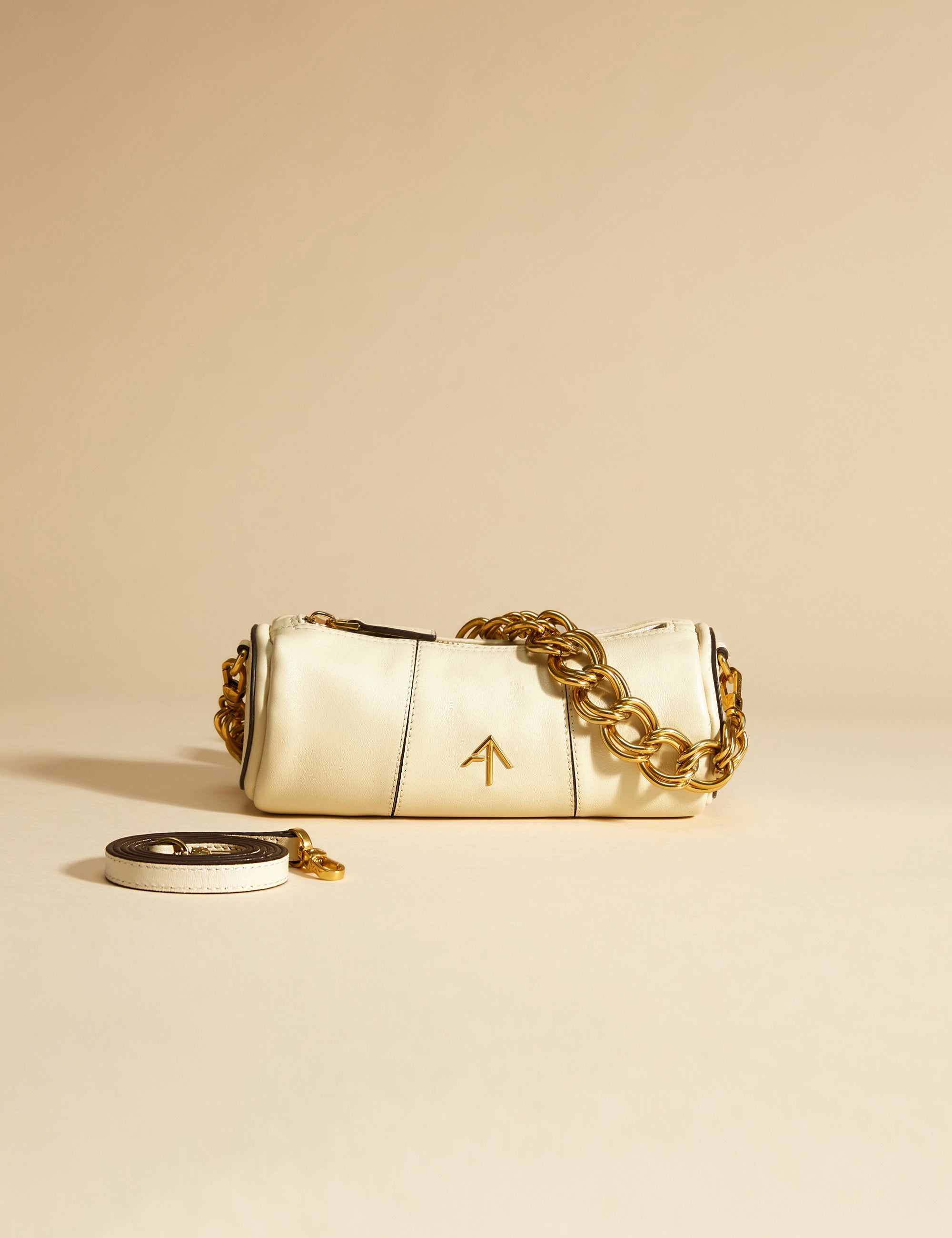 XX Mini Cylinder Soft Calf Leather Vanilla 