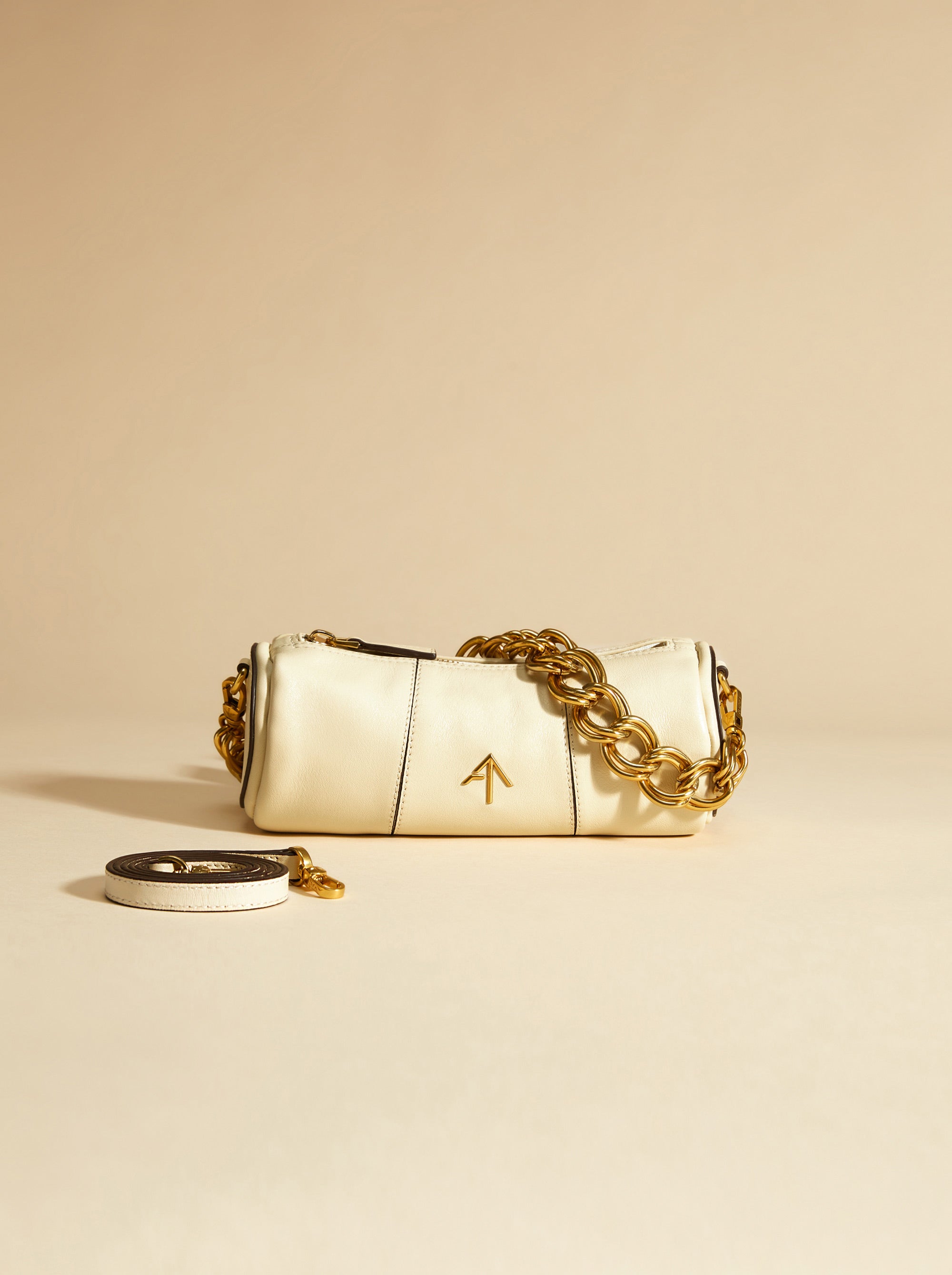 XX Mini Cylinder Soft Calf Leather Vanilla 