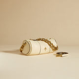 XX Mini Cylinder Soft Calf Leather Vanilla 2