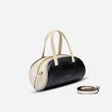 Hourglass Bowling Bag Black & Ivory