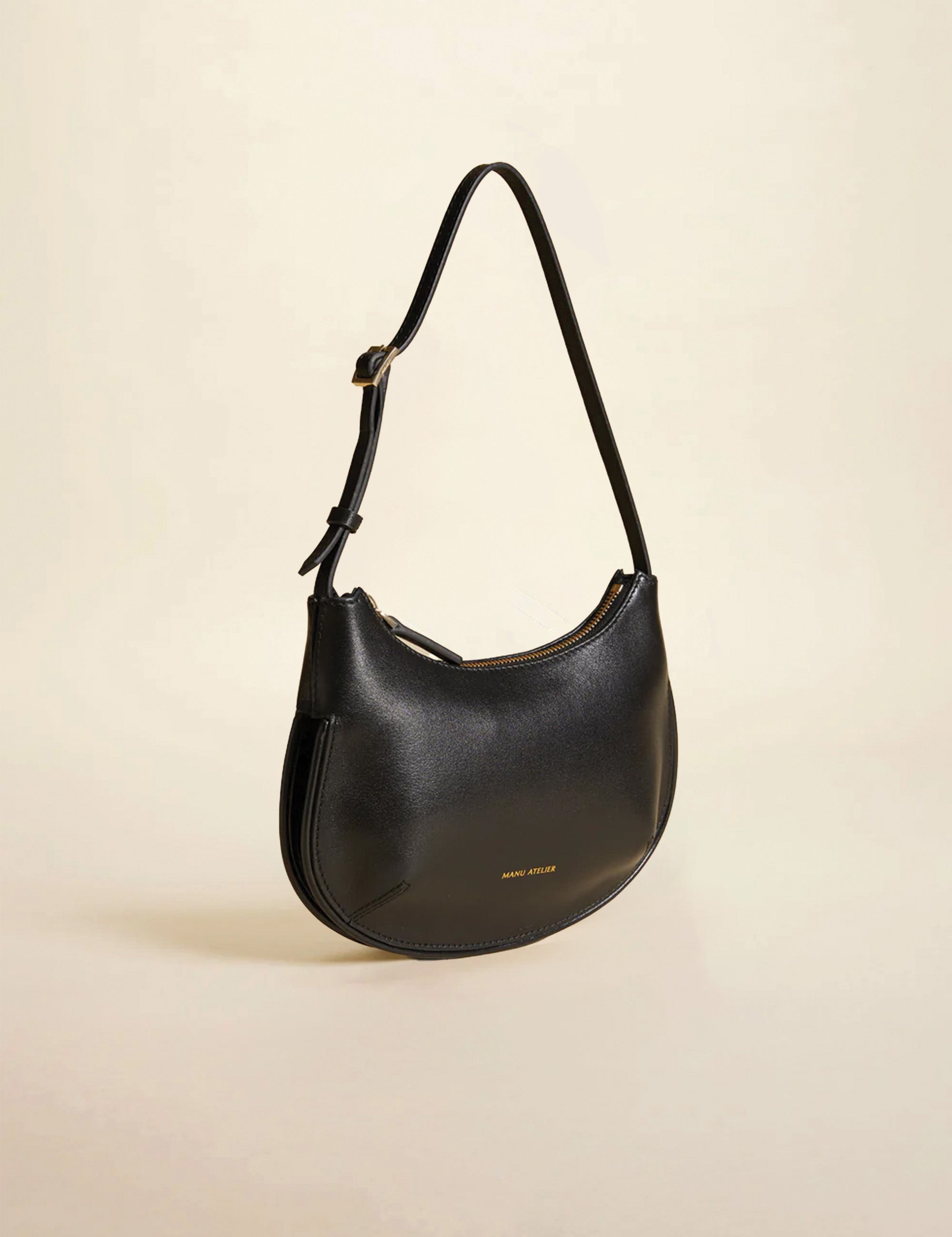 Ilda Soft Calf Leather Black Side