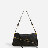 Three Zipped Black Soft