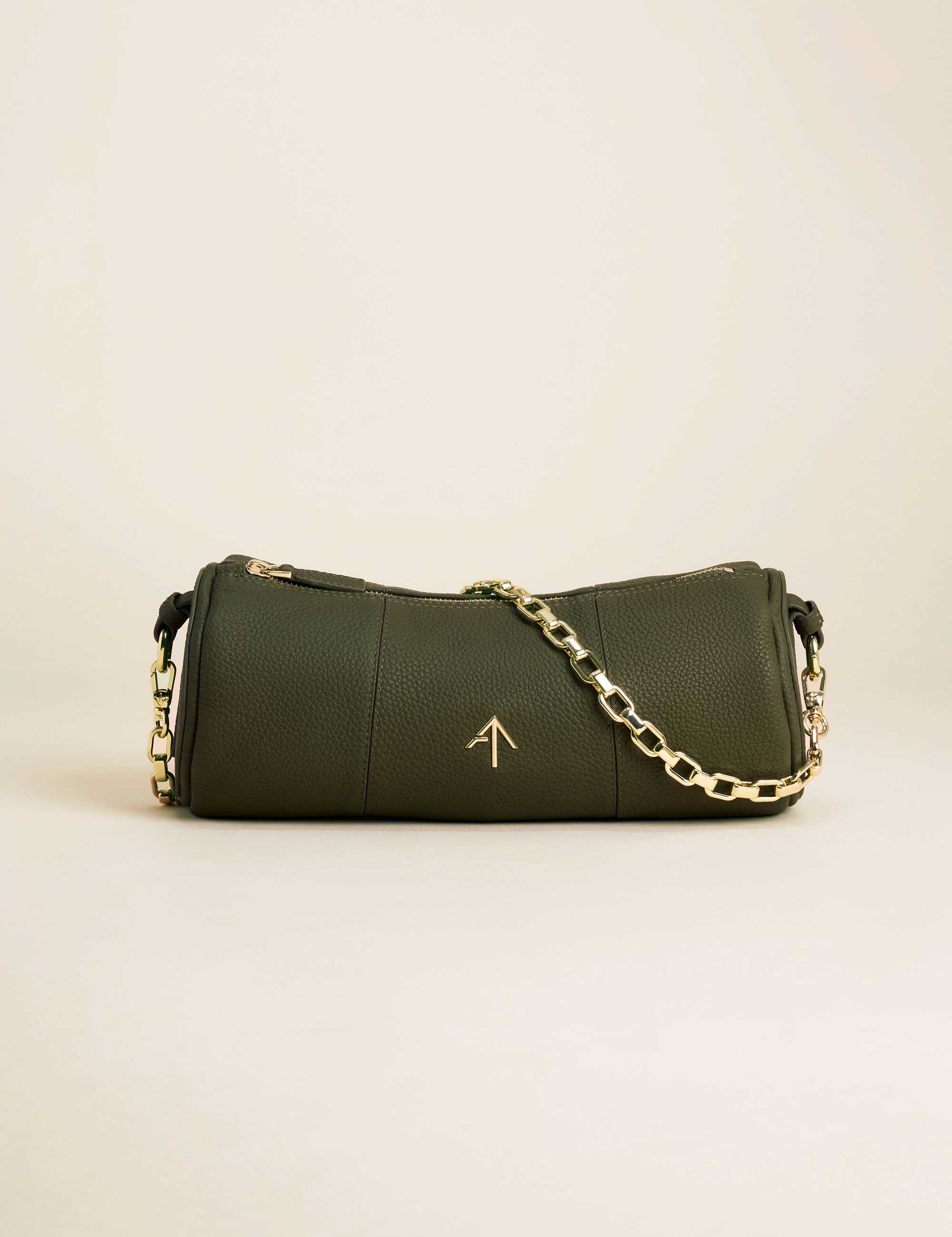 Cylinder Full Grain Calf Leather Khaki 