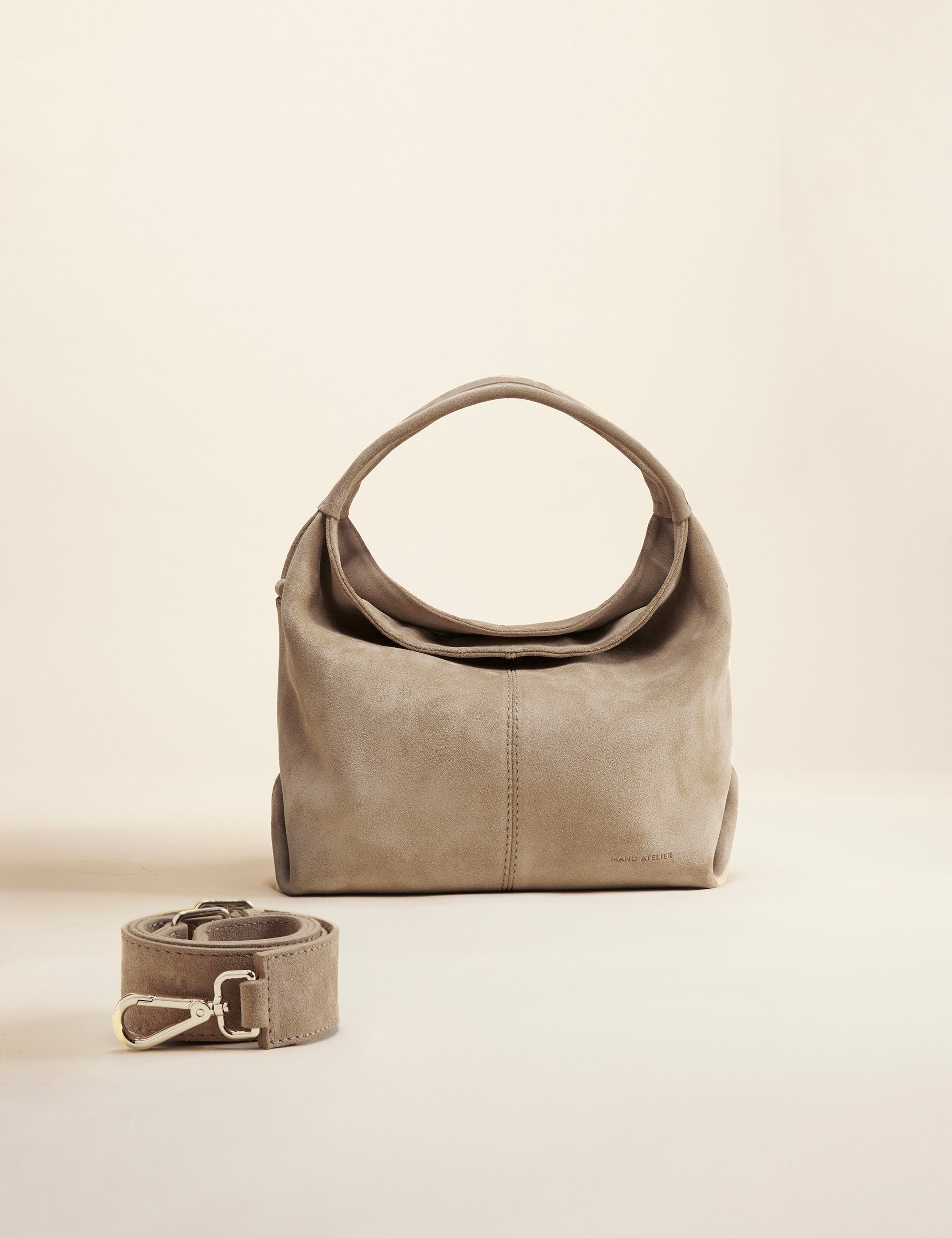 Mini Gala Linen Suede Front