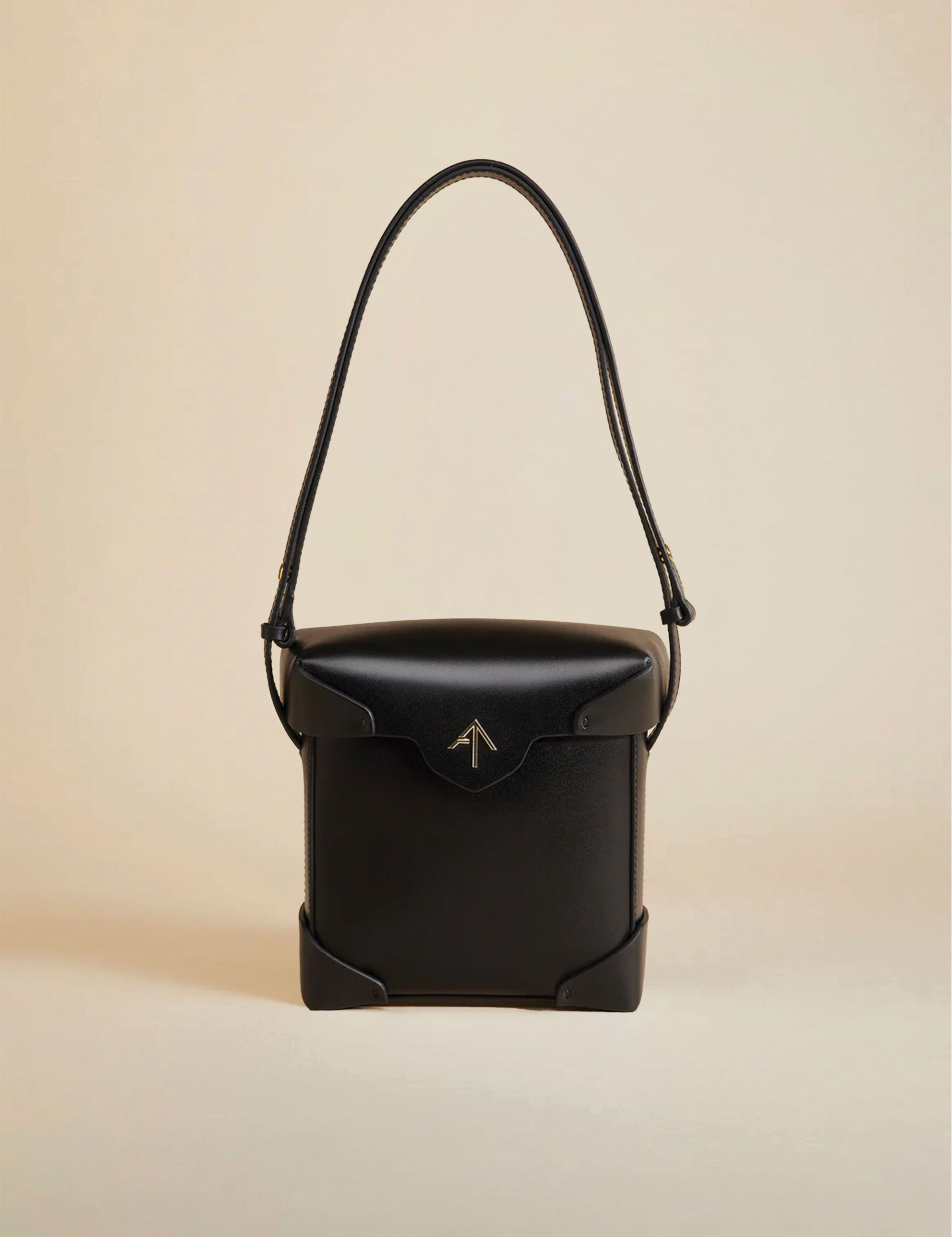Mini Pristine Vegetable Tanned Calf Leather Black