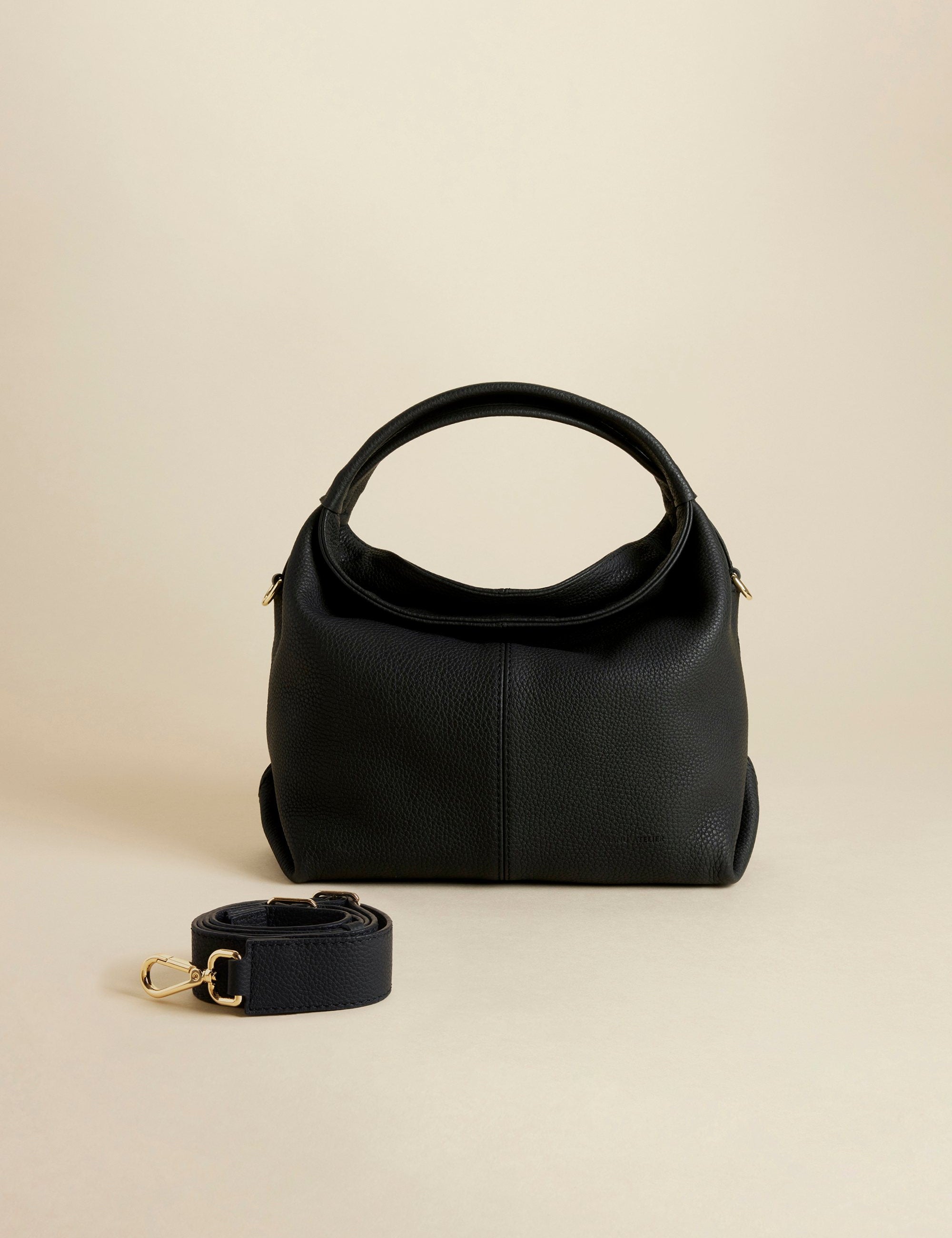 Mini Gala Calf Skin Leather Black 
