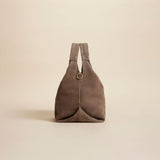 Mini Gala Full Grain Nubuck Leather Taupe 2