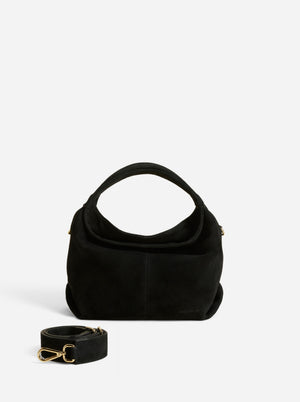 Mini Gala Black Suede