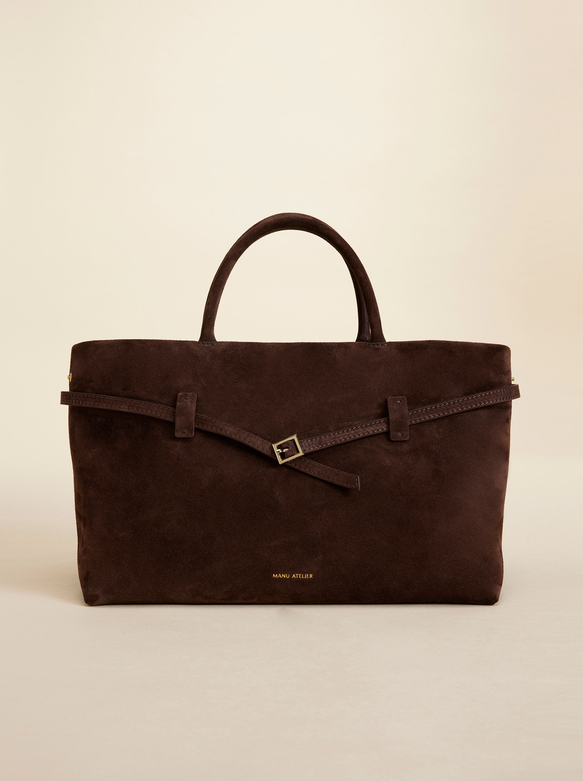 Le Cambon 35 Deep Brown Suede Belt