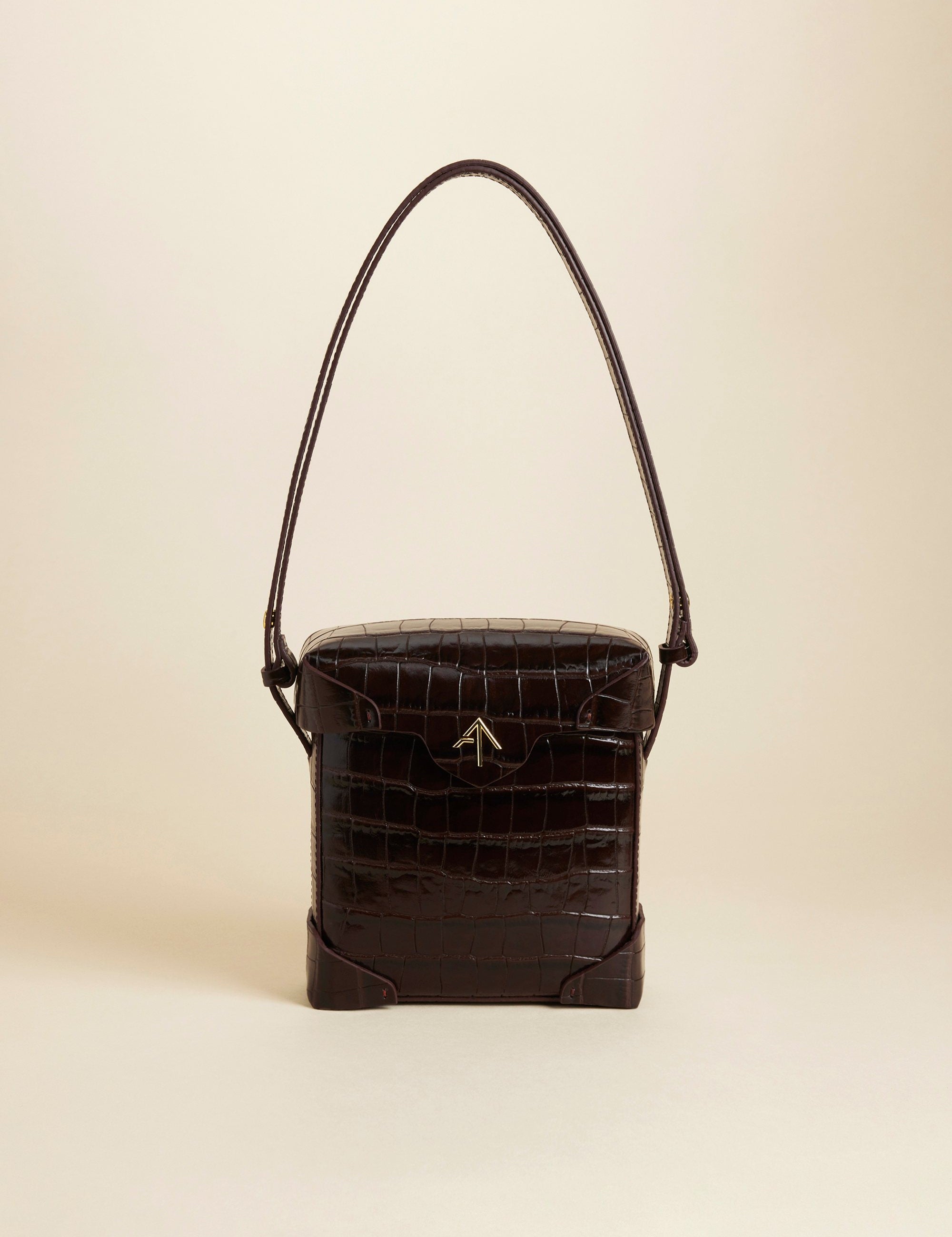 Mini Pristine Brown Croc