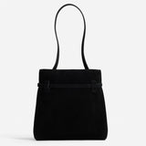 Mini Tote du Jour Black Suede