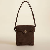 Mini Pristine Suede Deep Brown 
