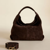 Gala Deep Brown Suede 