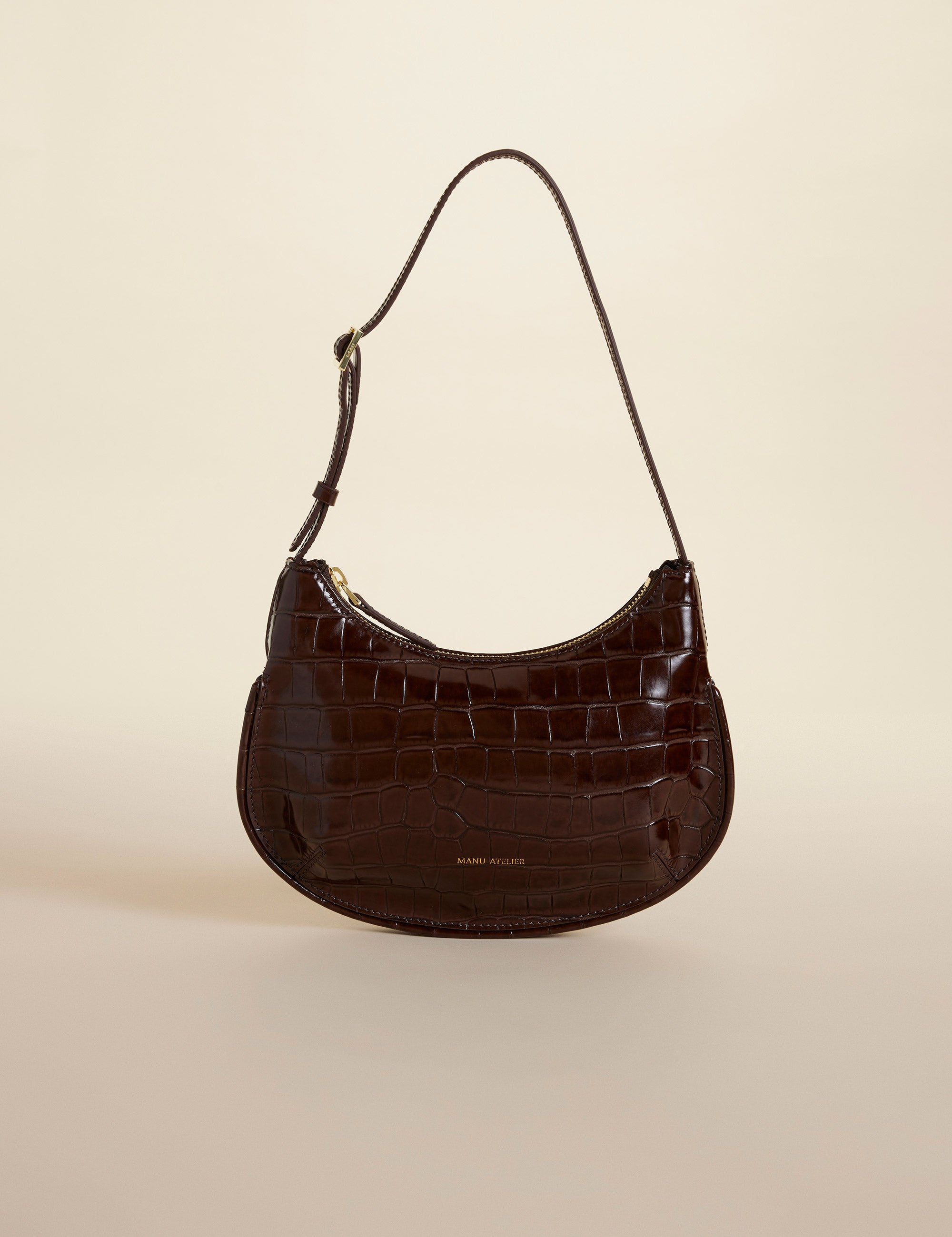 Ilda Reddish Brown Croc 