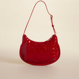 Ilda Croc Embossed Red 