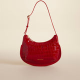 Ilda Croc Embossed Red 