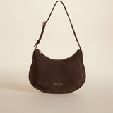 Ilda Deep Brown Suede 