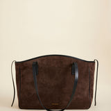 XL du Jour Deep Brown Suede & Black Soft 