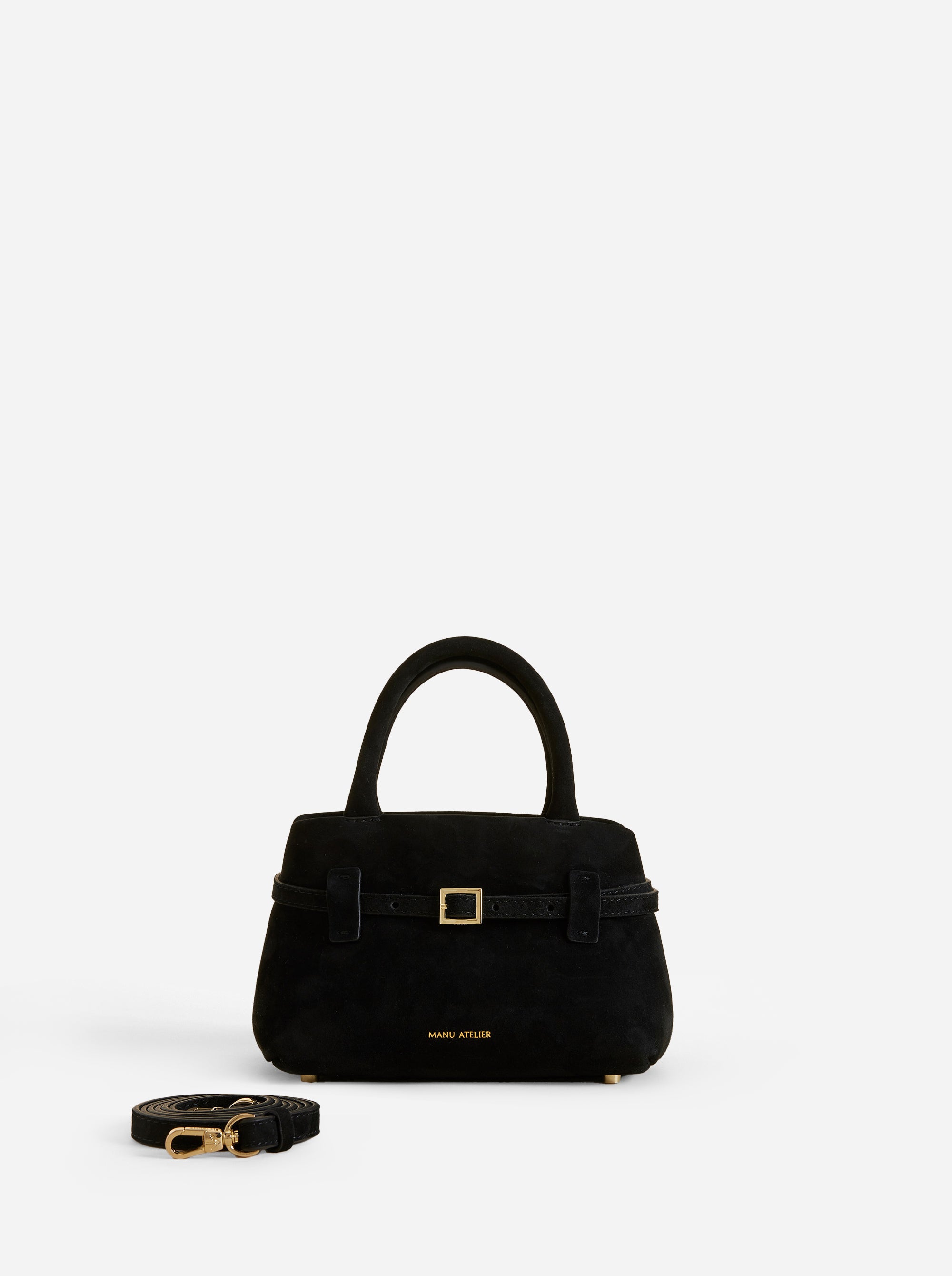 Le Cambon 20 Black Suede Front